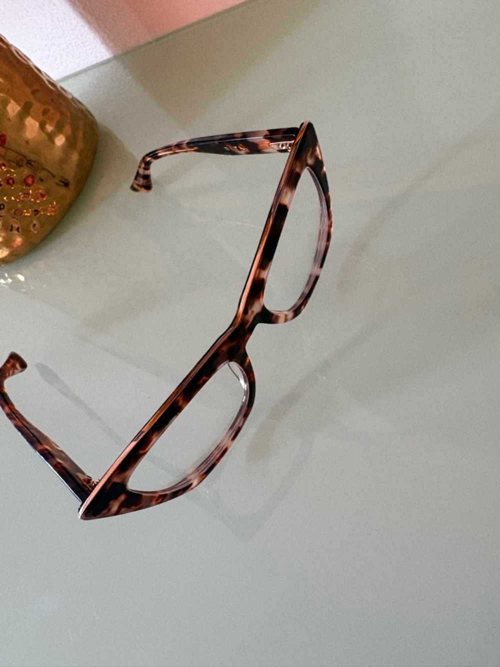Dita- Tortoiseshell Cat-Eye Glasses with Original Case - Picture 13 of 15